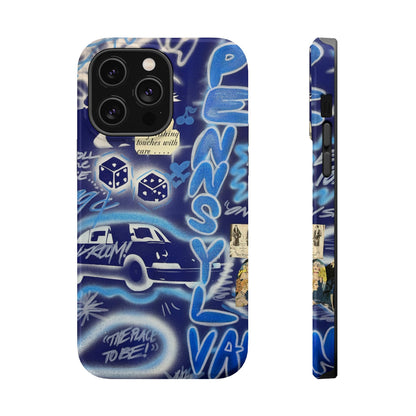 MagSafe "state college, pa" airbrush iPhone case