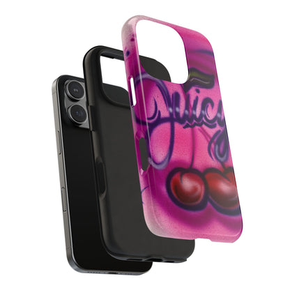"juicy" airbrush iPhone case