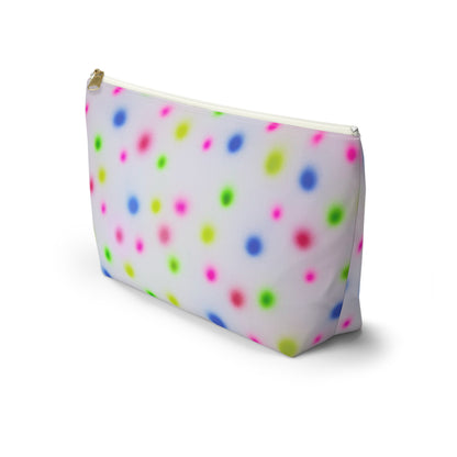 "birthday cake polka dot" airbrush makeup pouch