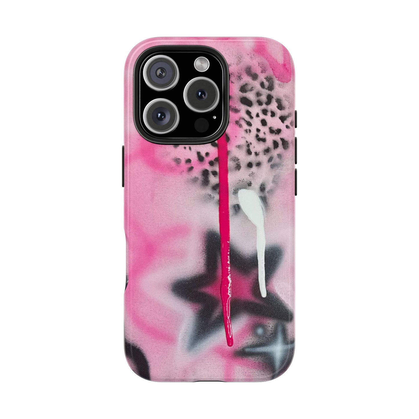 "pink cheetah" airbrush iPhone case