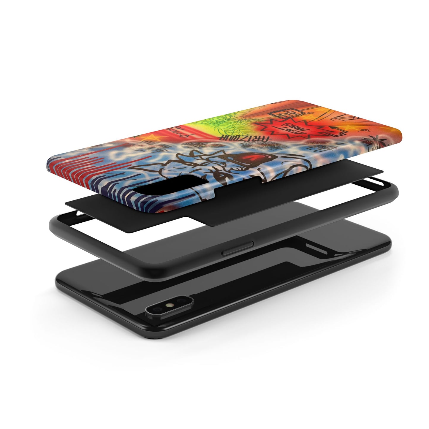 "tucson, arizona pt. 2" airbrush iPhone case