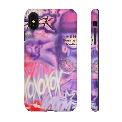 "mic check" airbrush iPhone case