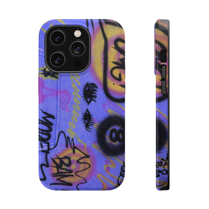 MagSafe "eye$ on lies" airbrush iPhone case