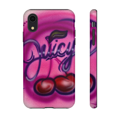 "juicy" airbrush iPhone case