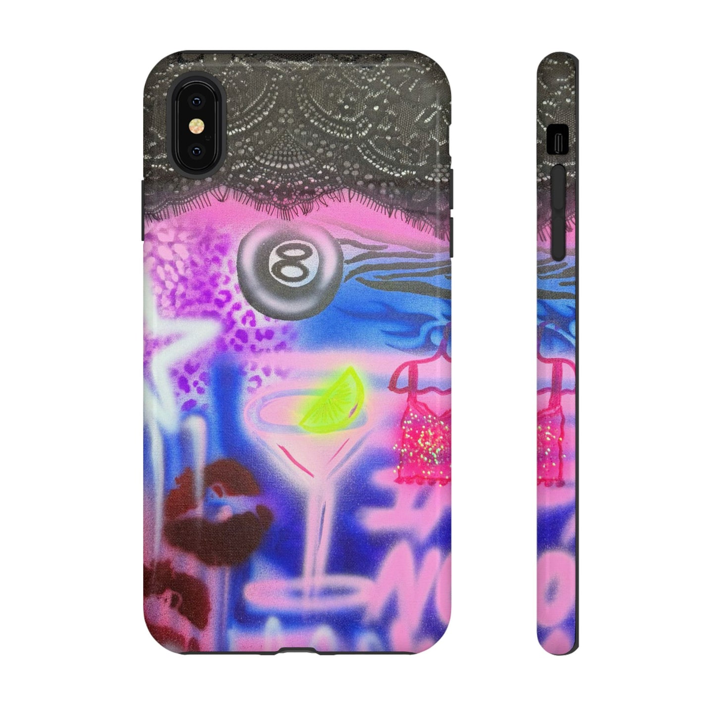 "dream life" airbrush iPhone case
