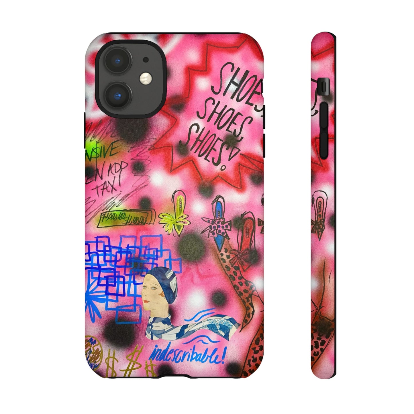 "indescribable cost" airbrush iPhone case