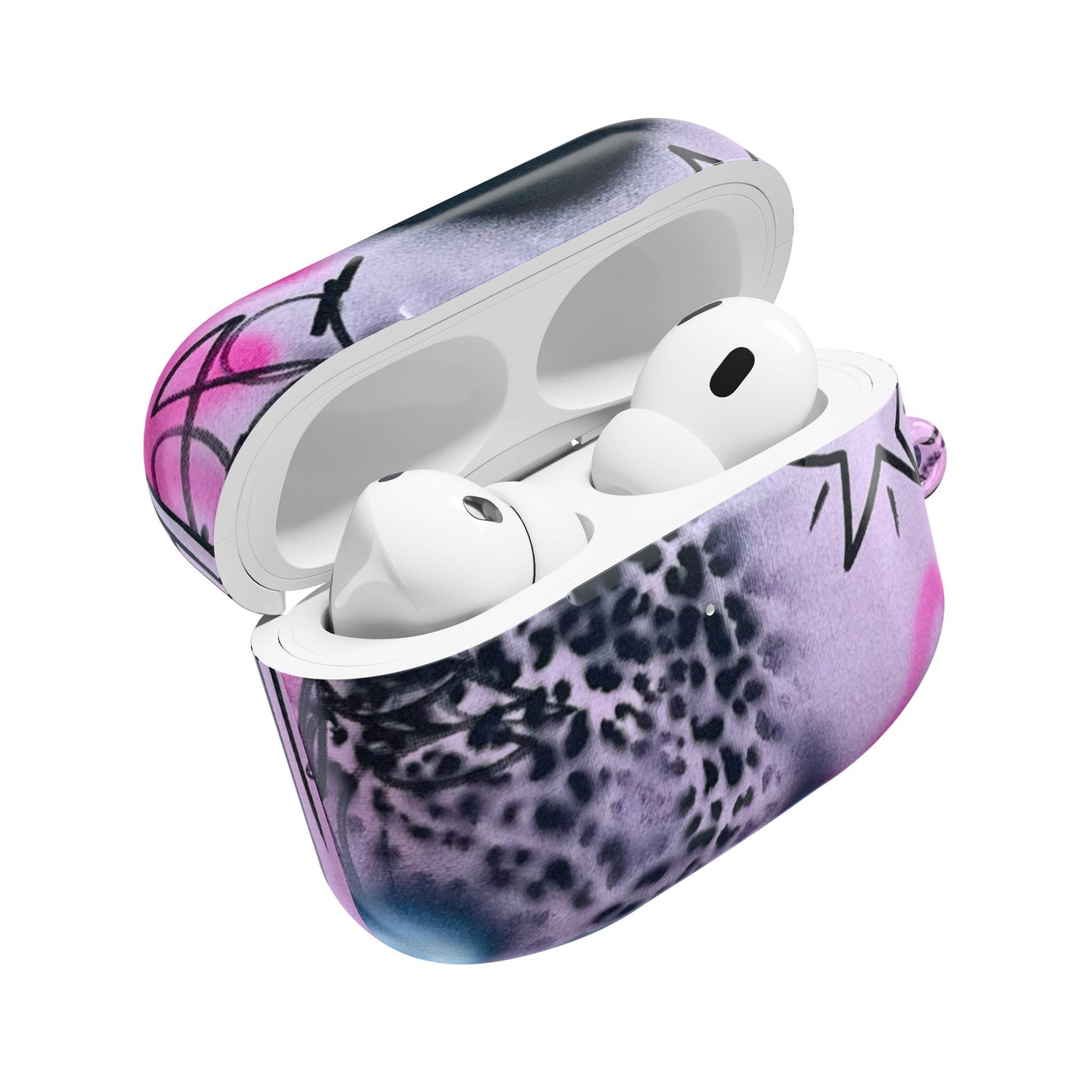"onyx cheetah" airbrush airpod cases