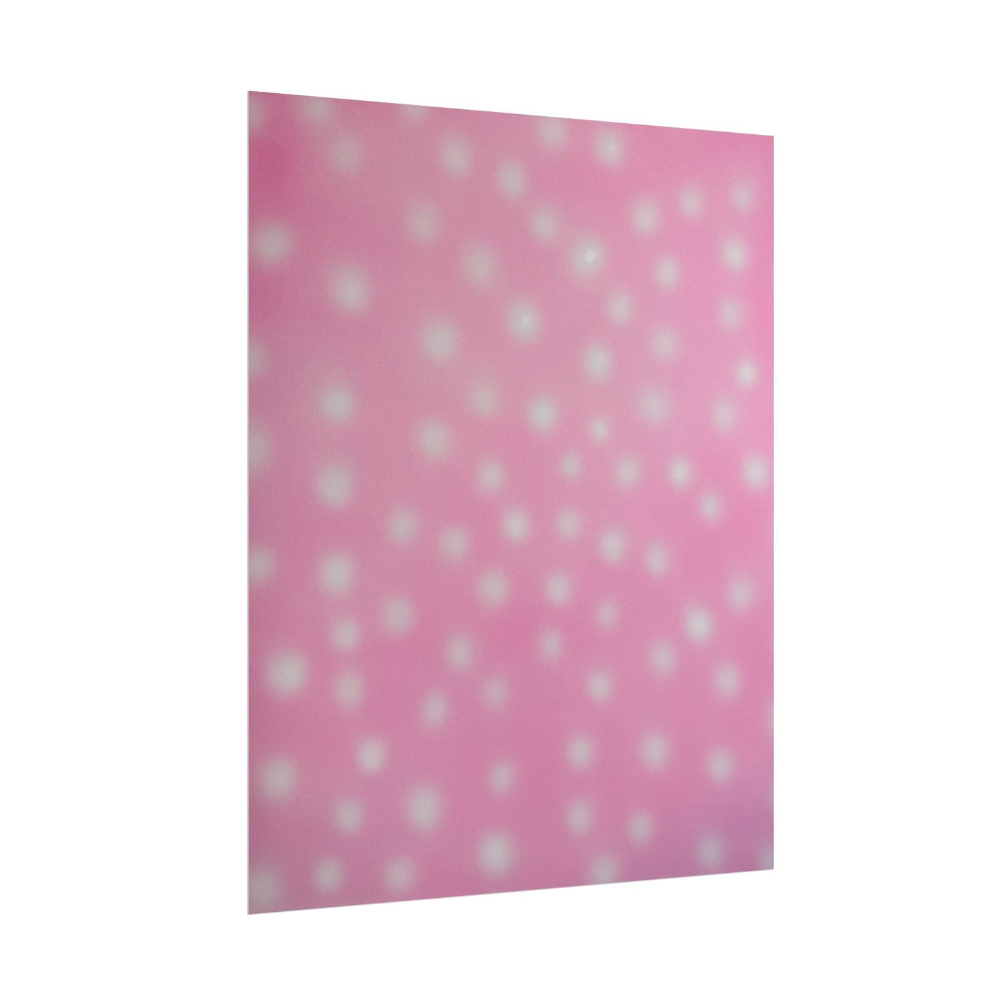 "strawberry swirl polka dot" airbrush rolled print