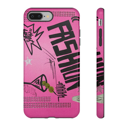 "high fashion pt. 2" airbrush iPhone case