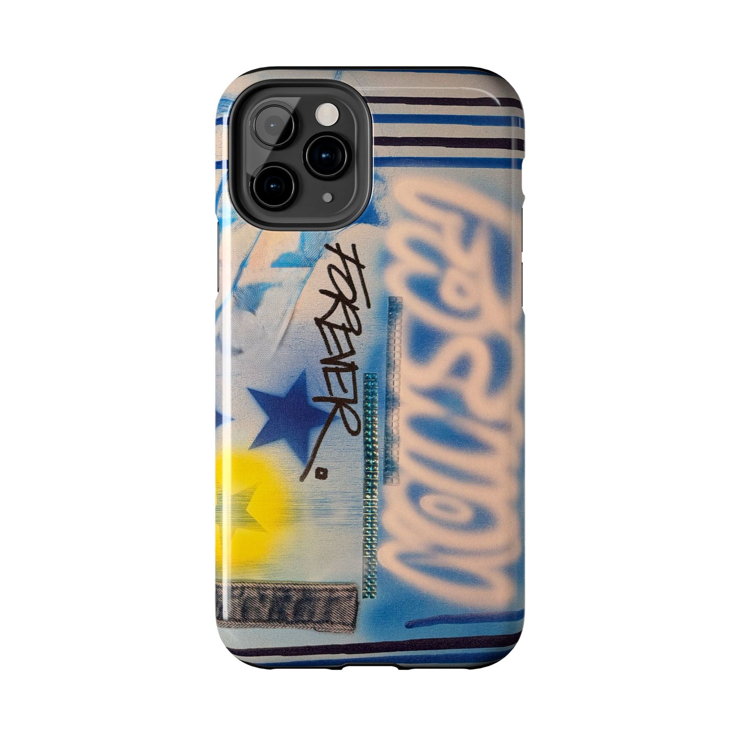 "fashion forever" airbrush iPhone case
