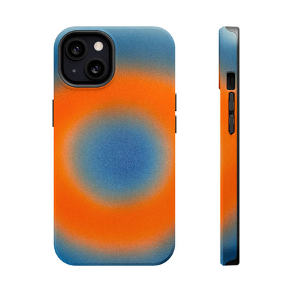 MagSafe "citrus sky aura" airbrush iPhone case
