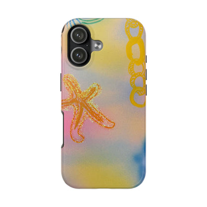 "sweet starfish" airbrush iPhone case