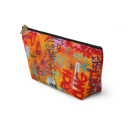 "young, rich, hot" airbrush makeup pouch