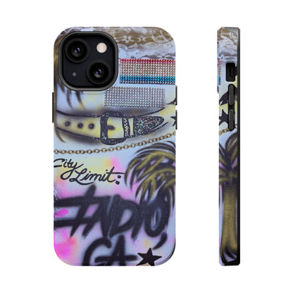 MagSafe "indio, ca" airbrush iPhone case
