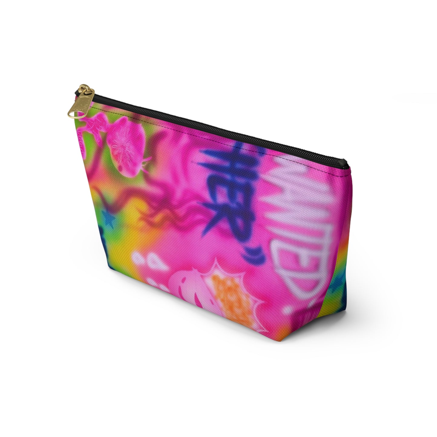 "wanted" airbrush makeup pouch