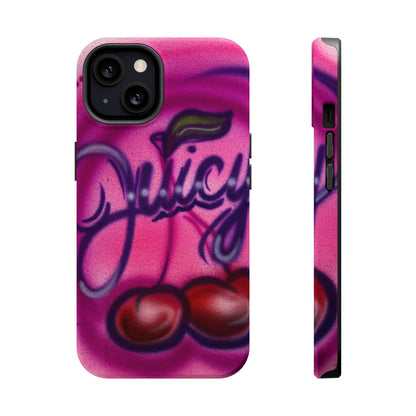 MagSafe "juicy" airbrush iPhone case