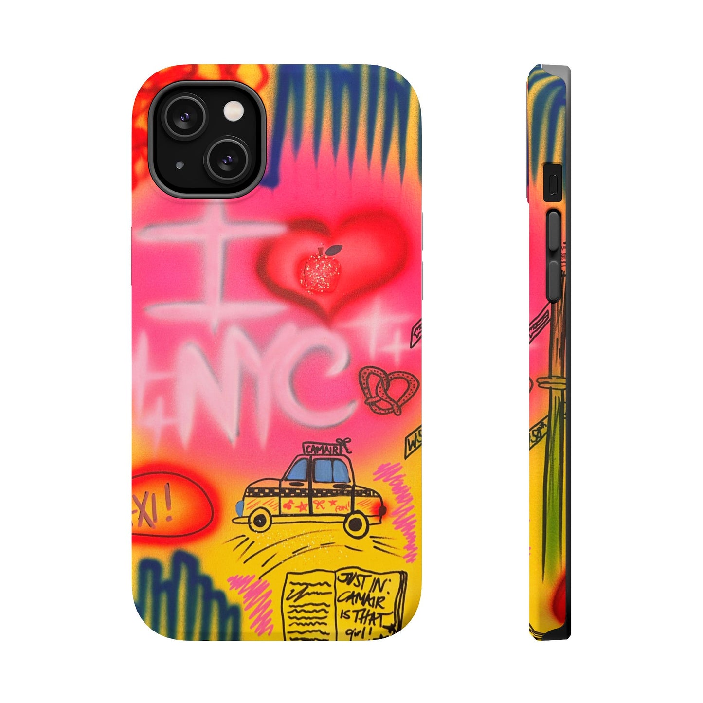 MagSafe "in the city" airbrush iPhone case