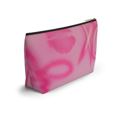"perfectly pink" airbrush makeup pouch