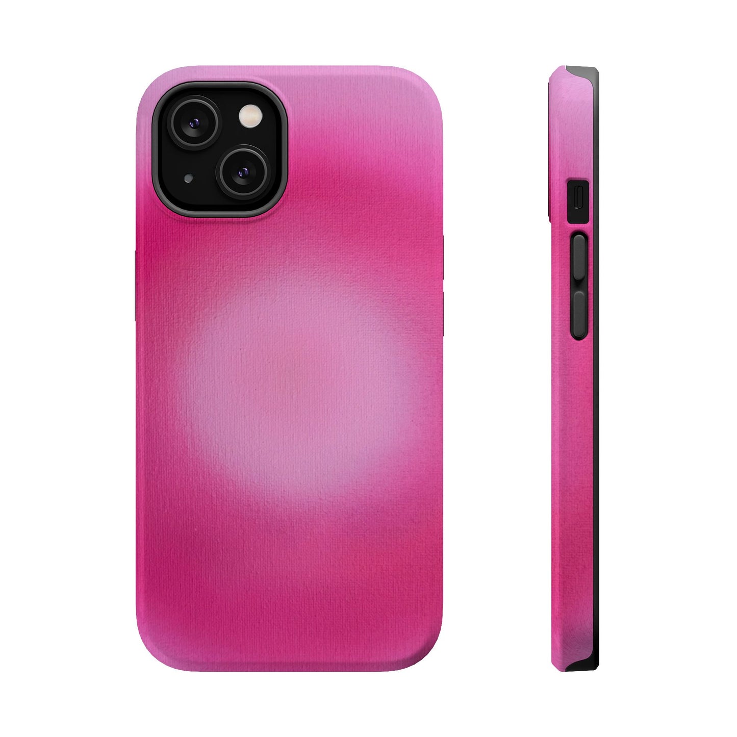 MagSafe "pinkberry aura" airbrush iPhone case