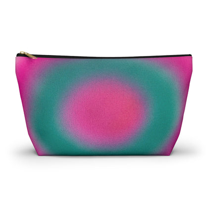 "watermelon swirl" airbrush makeup pouch