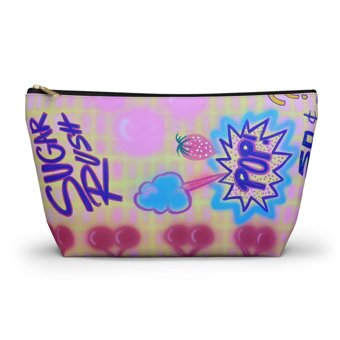 "sugar rush" airbrush makeup pouch