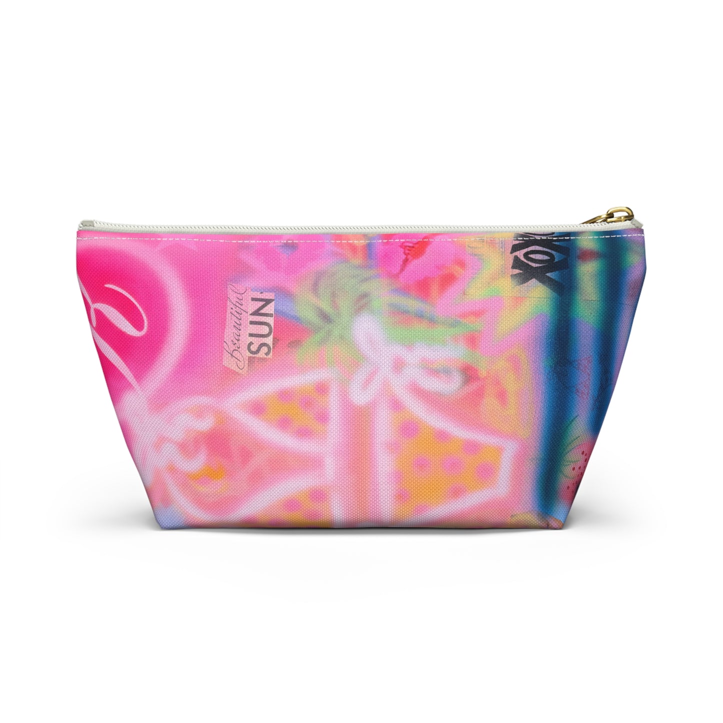 "santa monica strawberry" airbrush makeup pouch