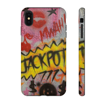 "JACKPOT!" airbrush iPhone case