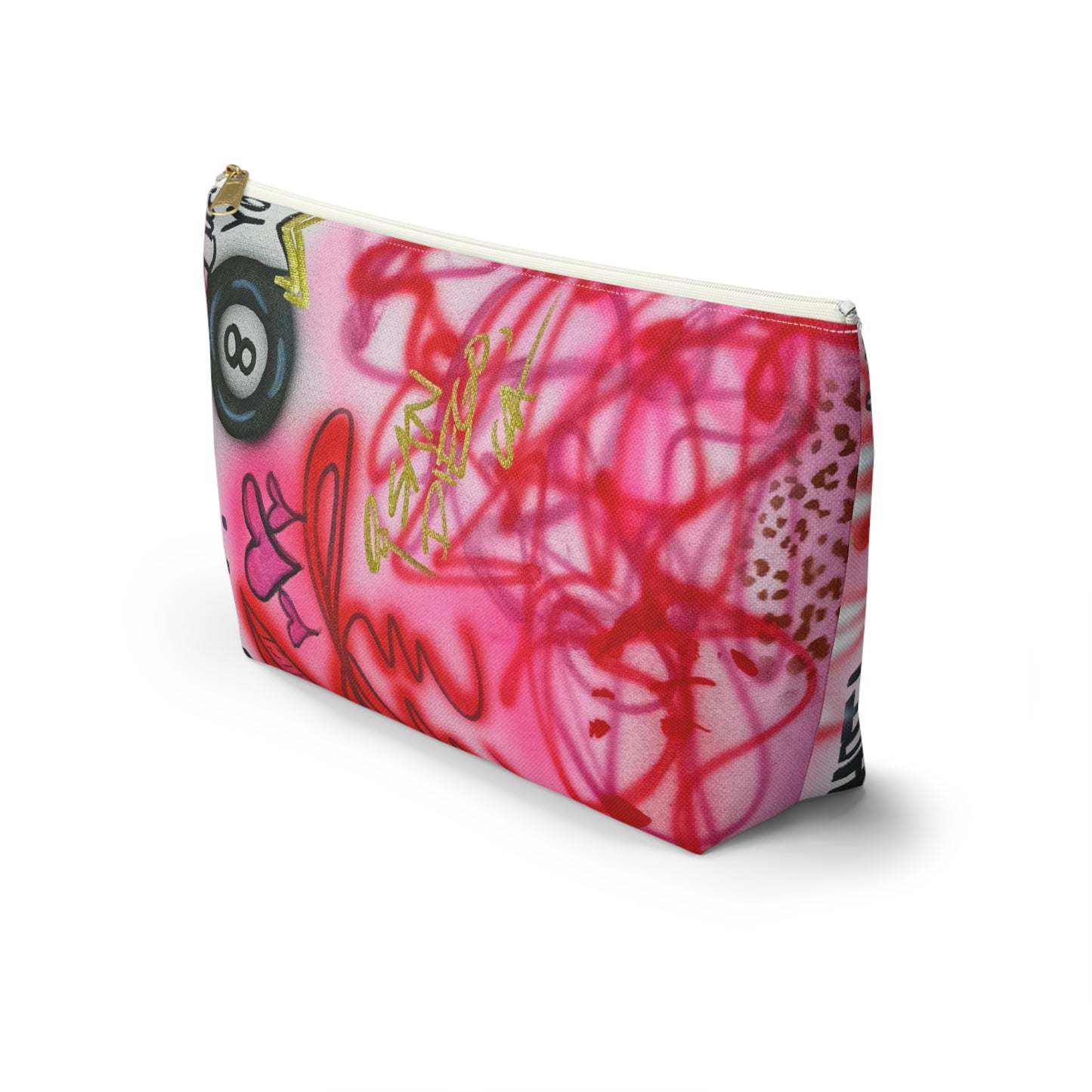 "IT girl" airbrush makeup pouch