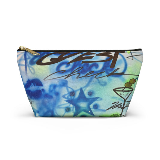"guest check" airbrush makeup pouch
