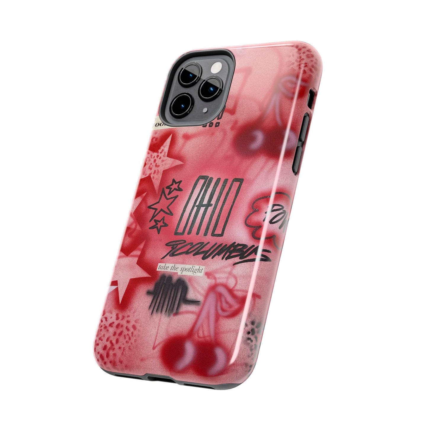 "columbus, ohio" airbrush iPhone case