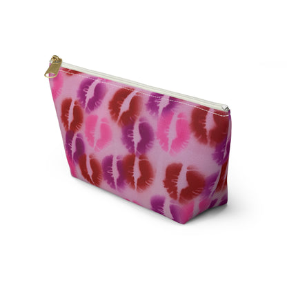 "mwah!" airbrush makeup pouch