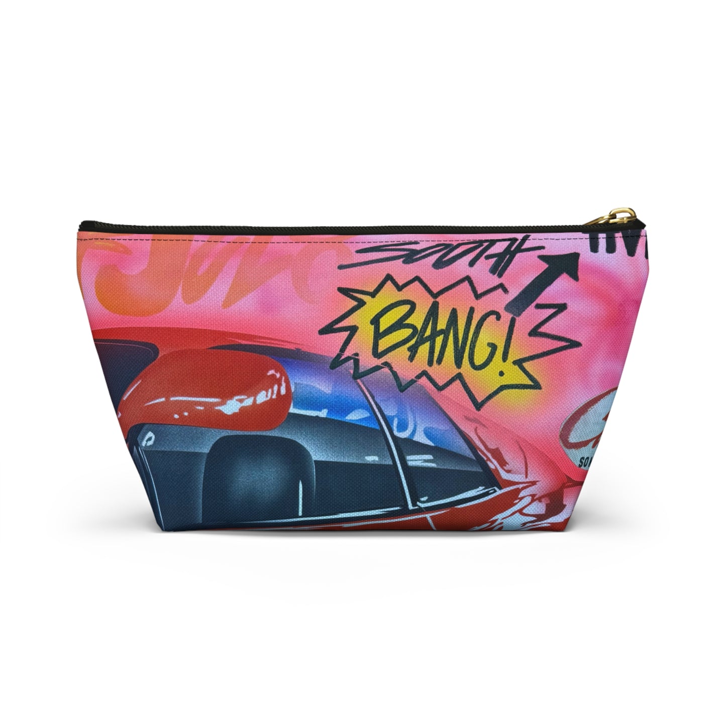 "miami momentos" airbrush makeup pouch