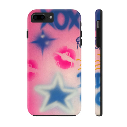 "star symbol" airbrush iPhone case