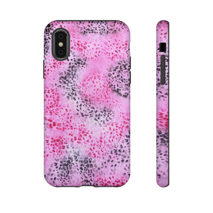 "pink cheetah pt. 2" airbrush iPhone case
