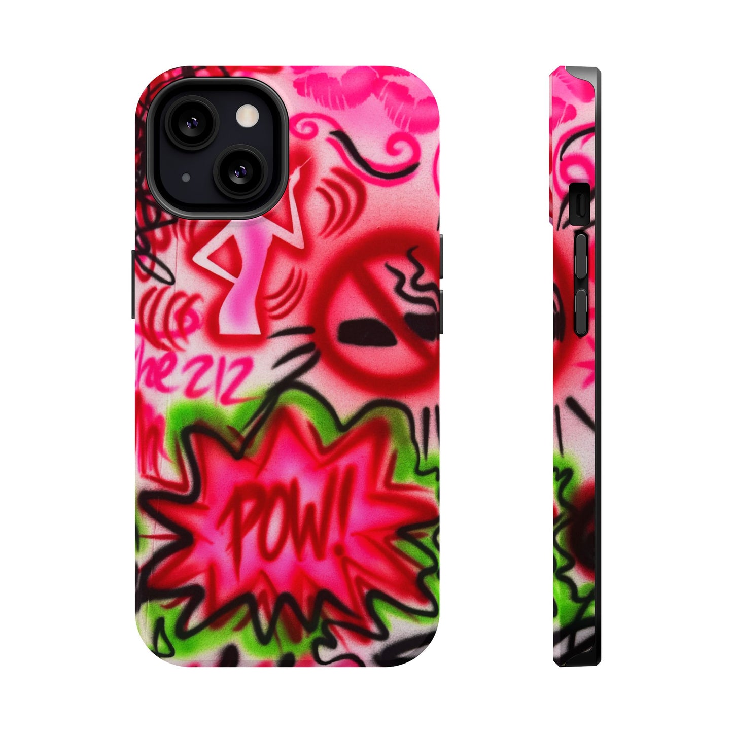 MagSafe "in the 212" airbrush iPhone case