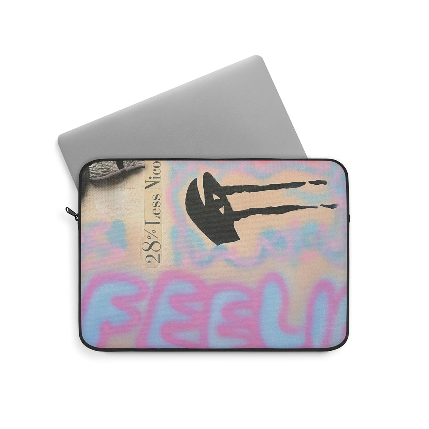 "the feeling" airbrush laptop sleeve
