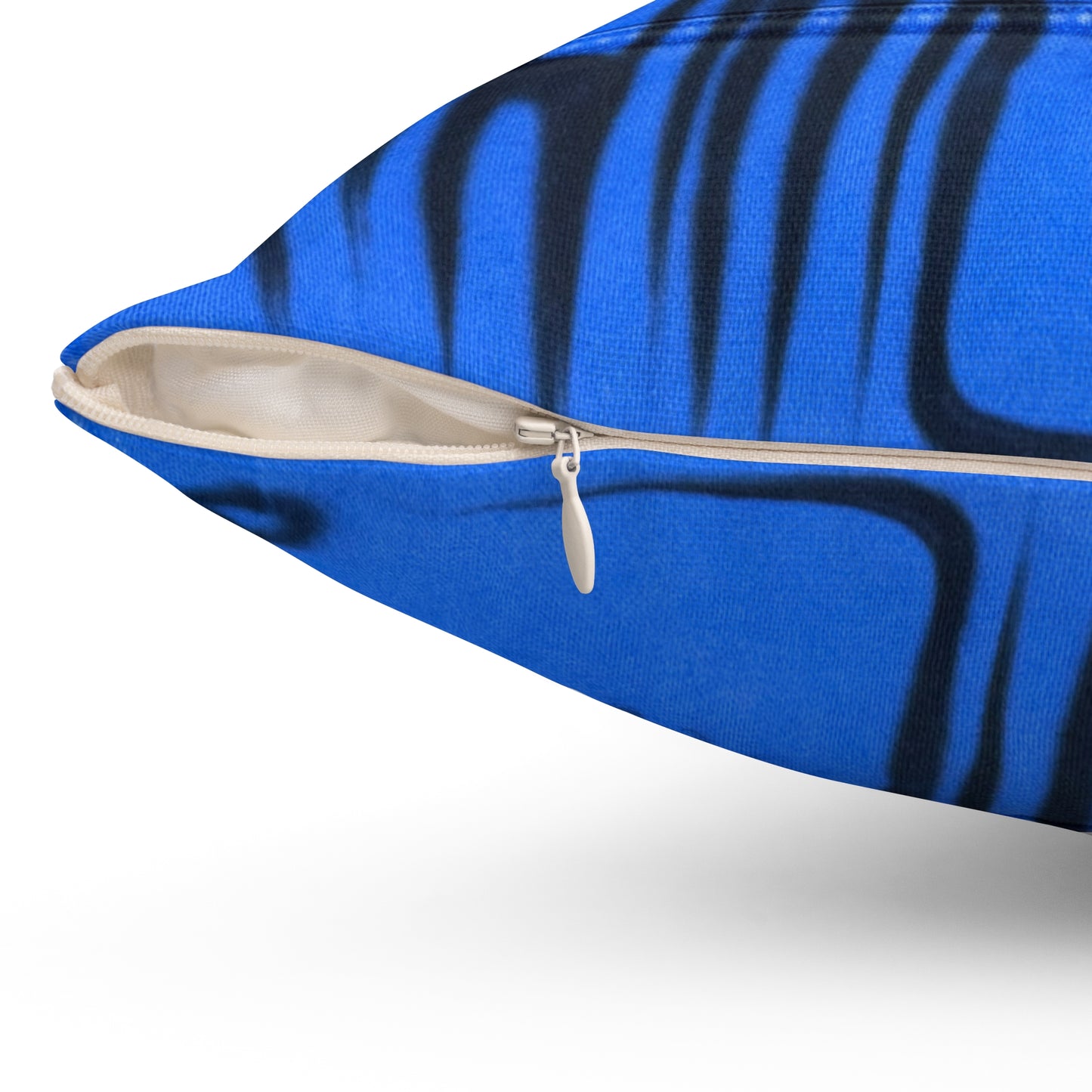 "infamous indigo" airbrush pillow