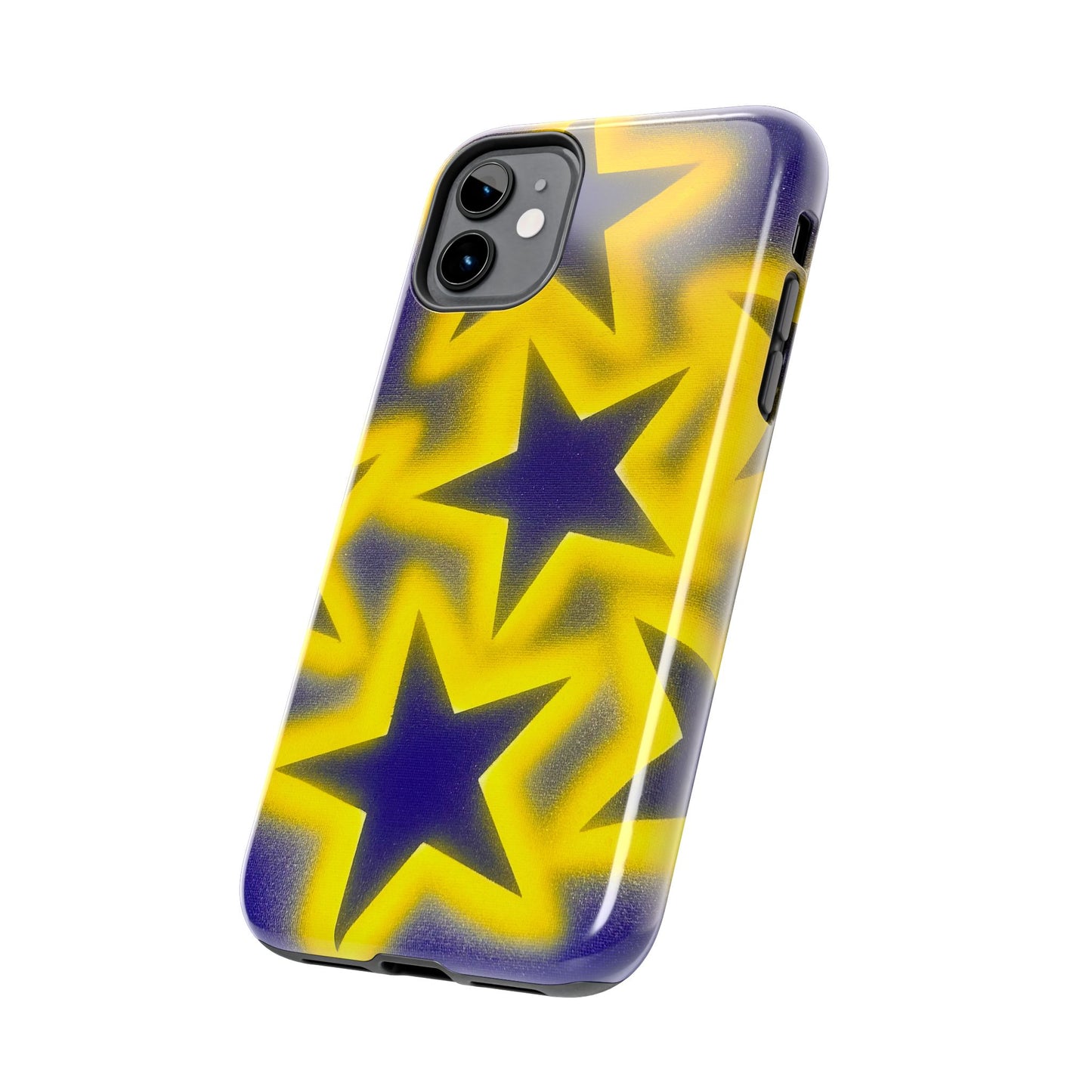 "cosmic crush" airbrush iPhone case