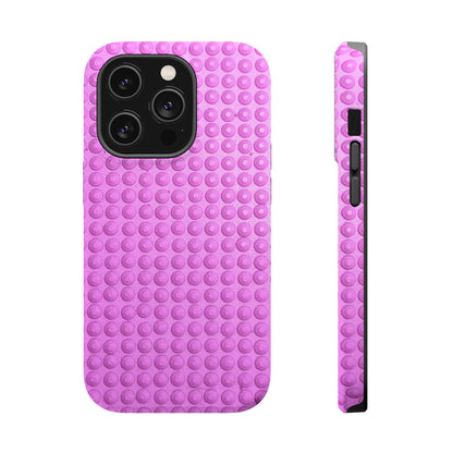 MagSafe "pink studs" airbrush iPhone case