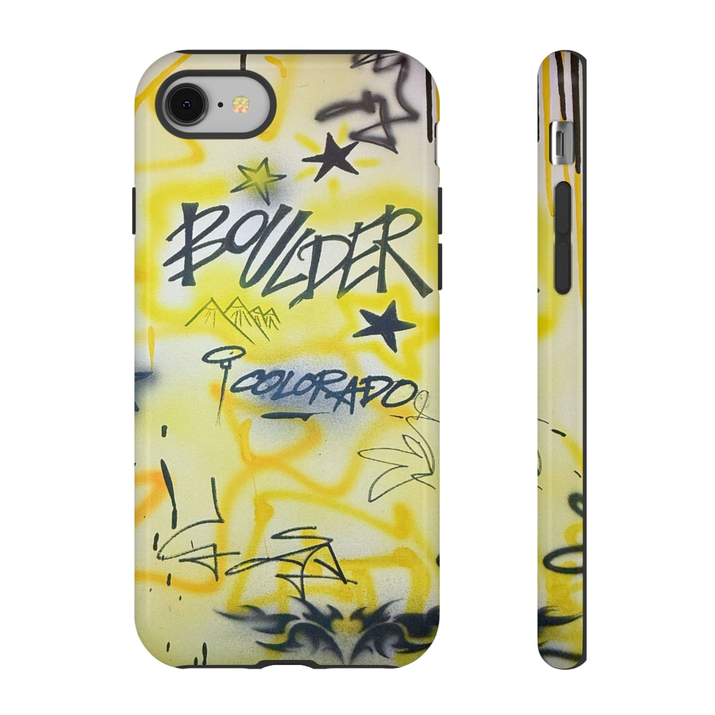 "boulder" airbrush iPhone case