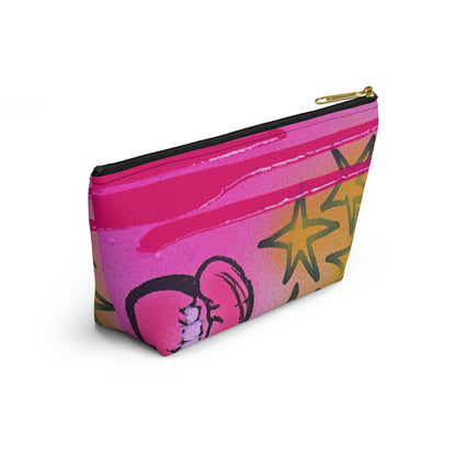 "star drip" airbrush makeup pouch
