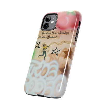"the rodeo" airbrush iPhone case