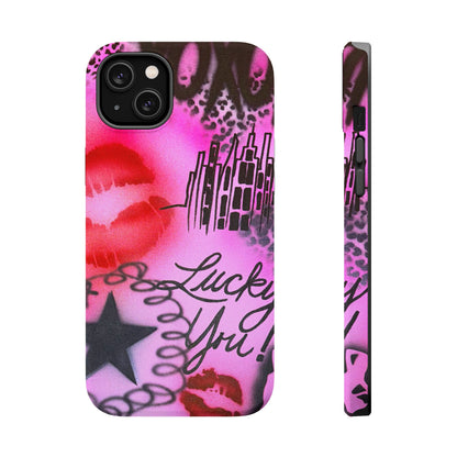 MagSafe "ulterior motive" airbrush iPhone case
