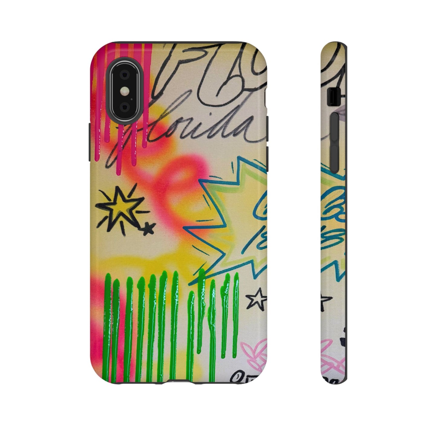 "ferocious florida" airbrush iPhone case