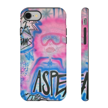 "aspen aspirations" airbrush iPhone case
