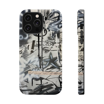 MagSafe "monochrome mood" airbrush iPhone case