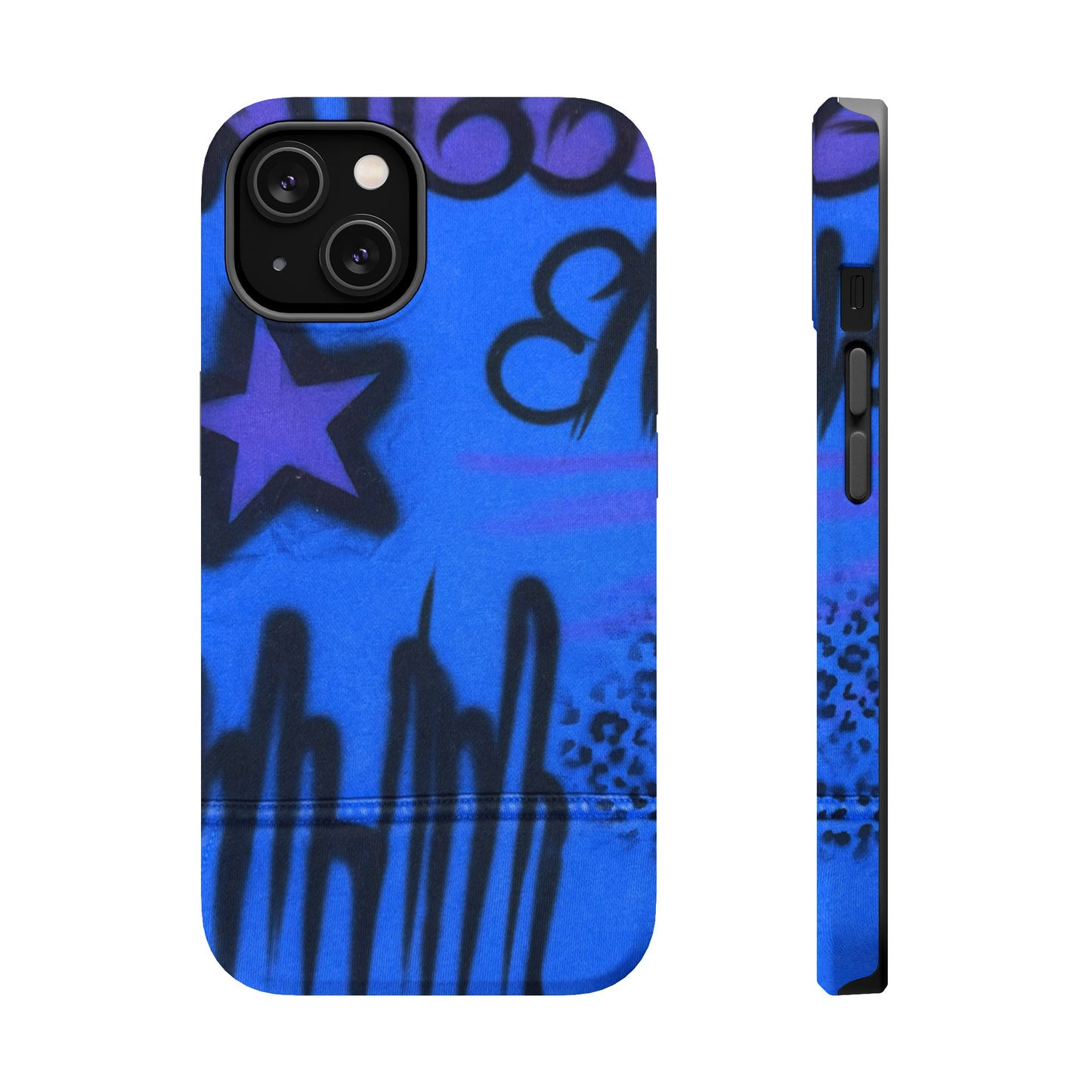 MagSafe "infamous indigo" airbrush iPhone case