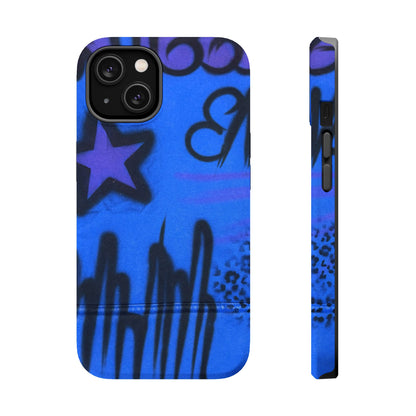 MagSafe "infamous indigo" airbrush iPhone case
