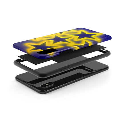 "cosmic crush" airbrush iPhone case