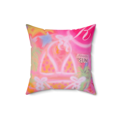 "camair x kaete" airbrush pillow